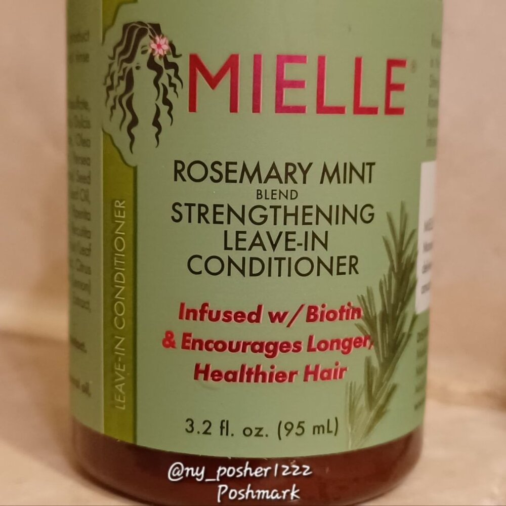 𝗠𝗜𝗘𝗟𝗟𝗘 Organics Mint Strengthening Shampoo/Conditioner 3.2 fl oz (95 mL)🟢 - Picture 14 of 16